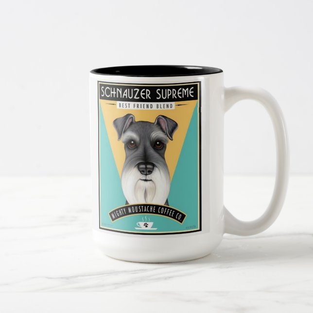 Bicolor taza de café (Derecha)