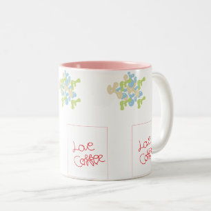 Bicolor taza de café
