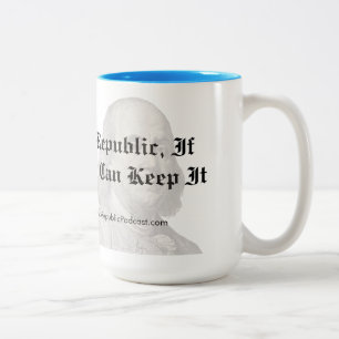 Bicolor Taza de café 86 47