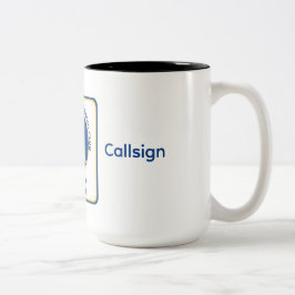 Bicolor Taza de café AARC VEC