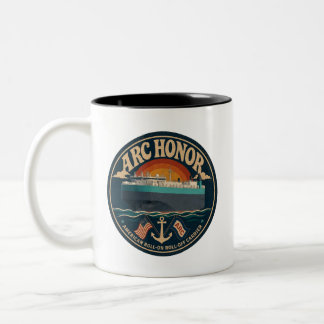 Bicolor Taza de café ARC Honor