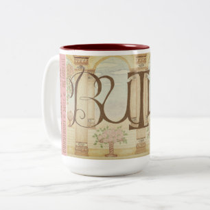 Bicolor Taza de café BUILD