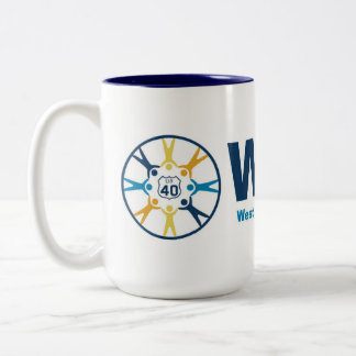 Bicolor Taza de café clásica WCCA