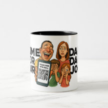 Taza de café con chiste de papá - Un nuevo chiste