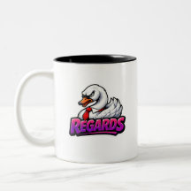 Taza De Café Con Sarcasmo De Oficina De Cisne Dive