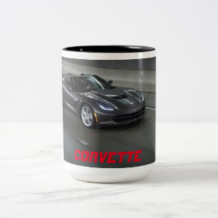 Bicolor Taza de café convertible del Corvette
