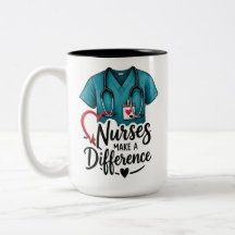 Taza de café de agradecimiento para enfermeras que