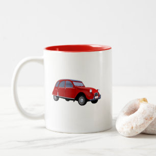 Bicolor Taza de café de Citroen 2CV