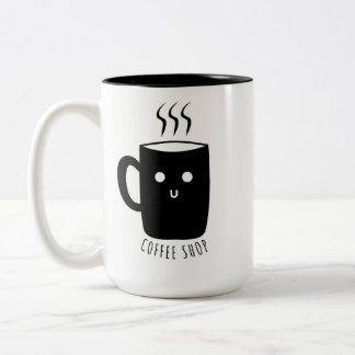 Bicolor taza de café de dos tonos