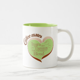 Bicolor Taza de café de dos tonos Coffee mates