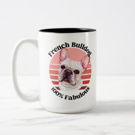 Bicolor Taza de café de dos tonos con cita divertida de Bu