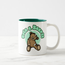 Bicolor Taza de café de dos tonos Grin and Bear It