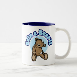 Bicolor Taza de café de dos tonos Grin and Bear It
