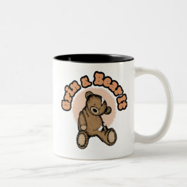 Bicolor Taza de café de dos tonos Grin and Bear It