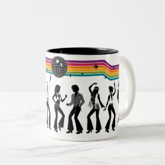 Bicolor Taza de café de dos tonos para fiesta de baile Dis