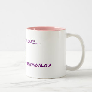 Bicolor Taza de café de Fibromyagia