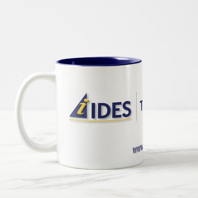 Bicolor Taza de café de IDES (Izquierda)