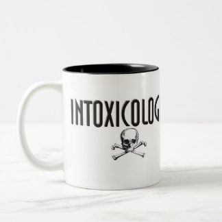 Bicolor Taza de café de Intoxicologist