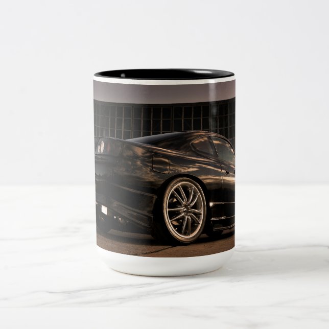 Bicolor Taza de café de JDM Silvia (Centro)
