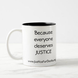 Bicolor Taza de café de JFD