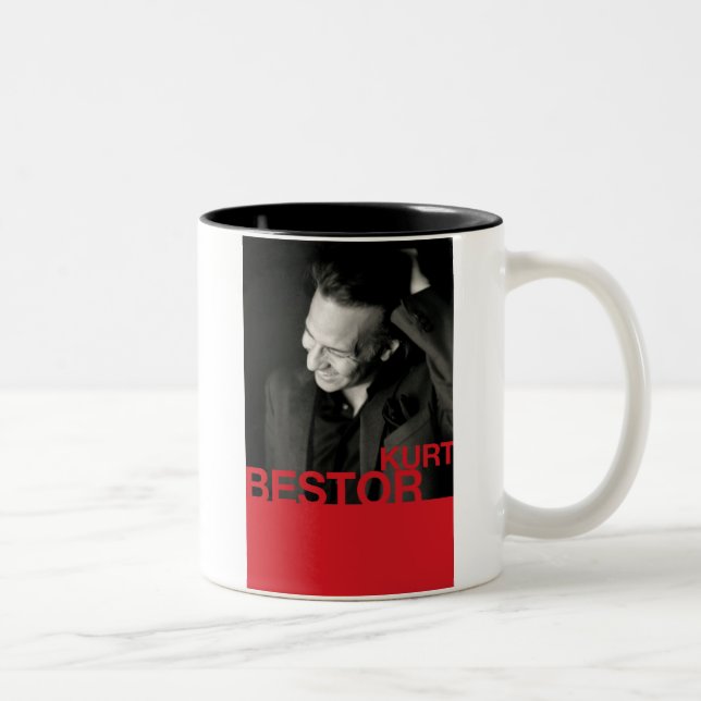 Bicolor Taza de café de Kurt Bestor (Derecha)