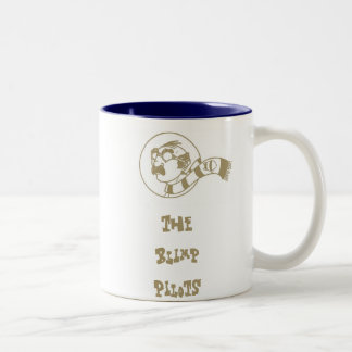 Bicolor Taza de café de la charca de Koi