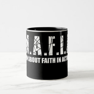 Bicolor Taza de café de la MAFIA