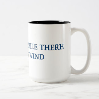 Bicolor Taza de café de la navegación