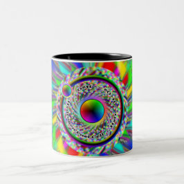 Bicolor Taza de café de la pila de combustible del