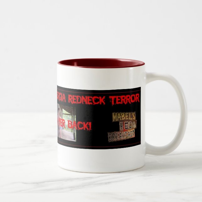 Bicolor Taza de café de la sangre del campo (Derecha)