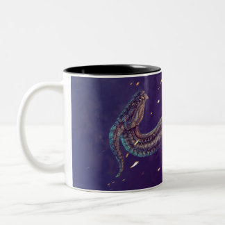 Bicolor Taza de café de la tea de Garon Whited