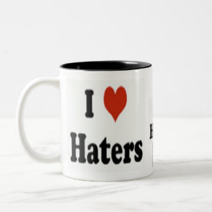Bicolor Taza de café de los enemigos del funcionario "amo