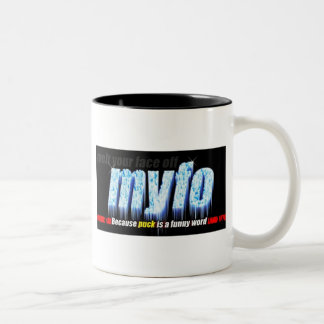 Bicolor Taza de café de MYFO
