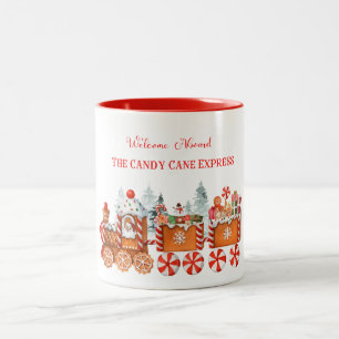 Bicolor Taza de café de Navidad
