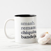 Taza de café de pádel - Personaliza palabras vibra