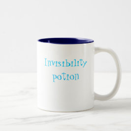 Bicolor taza de café de poción de invisibilidad