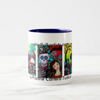Bicolor Taza de café de PRISARTS