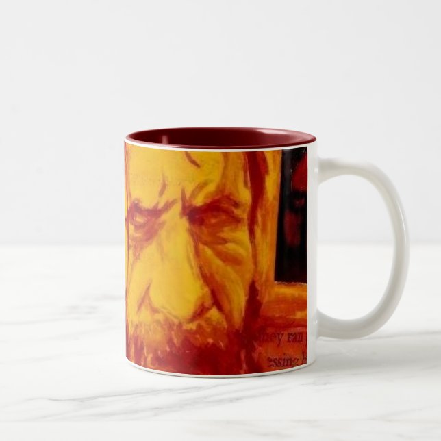 Bicolor Taza de café de Rasputin (Derecha)