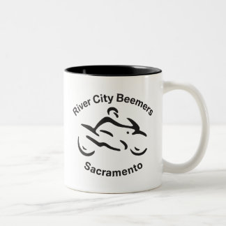 Bicolor Taza de café de RCB