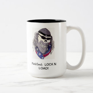 Bicolor Taza de café de REB