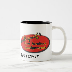 Bicolor Taza de café de "Scallywag"