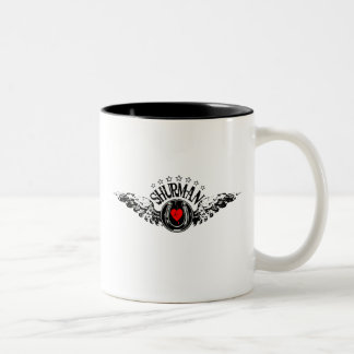 Bicolor Taza de café de Shurman