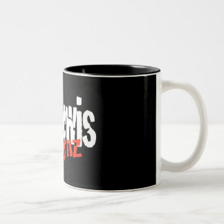 Bicolor Taza de café de Sr. Lewis Returnz