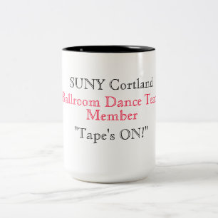 BICOLOR TAZA DE CAFÉ DE SUCC SUNY CORTLAND