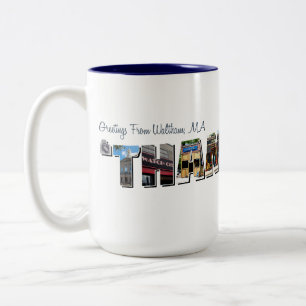 Bicolor Taza de café de Thamtastic