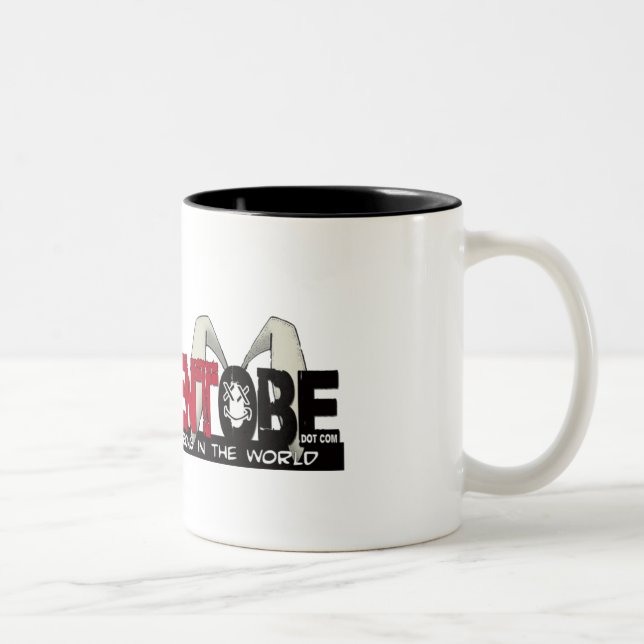 Bicolor Taza de café de Waznmentobe (Derecha)