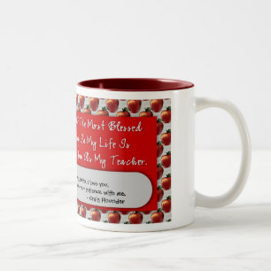 Bicolor Taza de café del aprecio 15oz del profesor