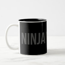 Taza de café del arma de Ninja