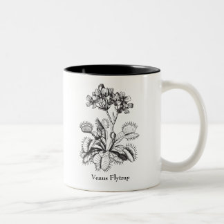 Bicolor Taza de café del atrapamoscas de Venus