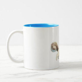 Bicolor Taza de café del carácter del gato siamés del